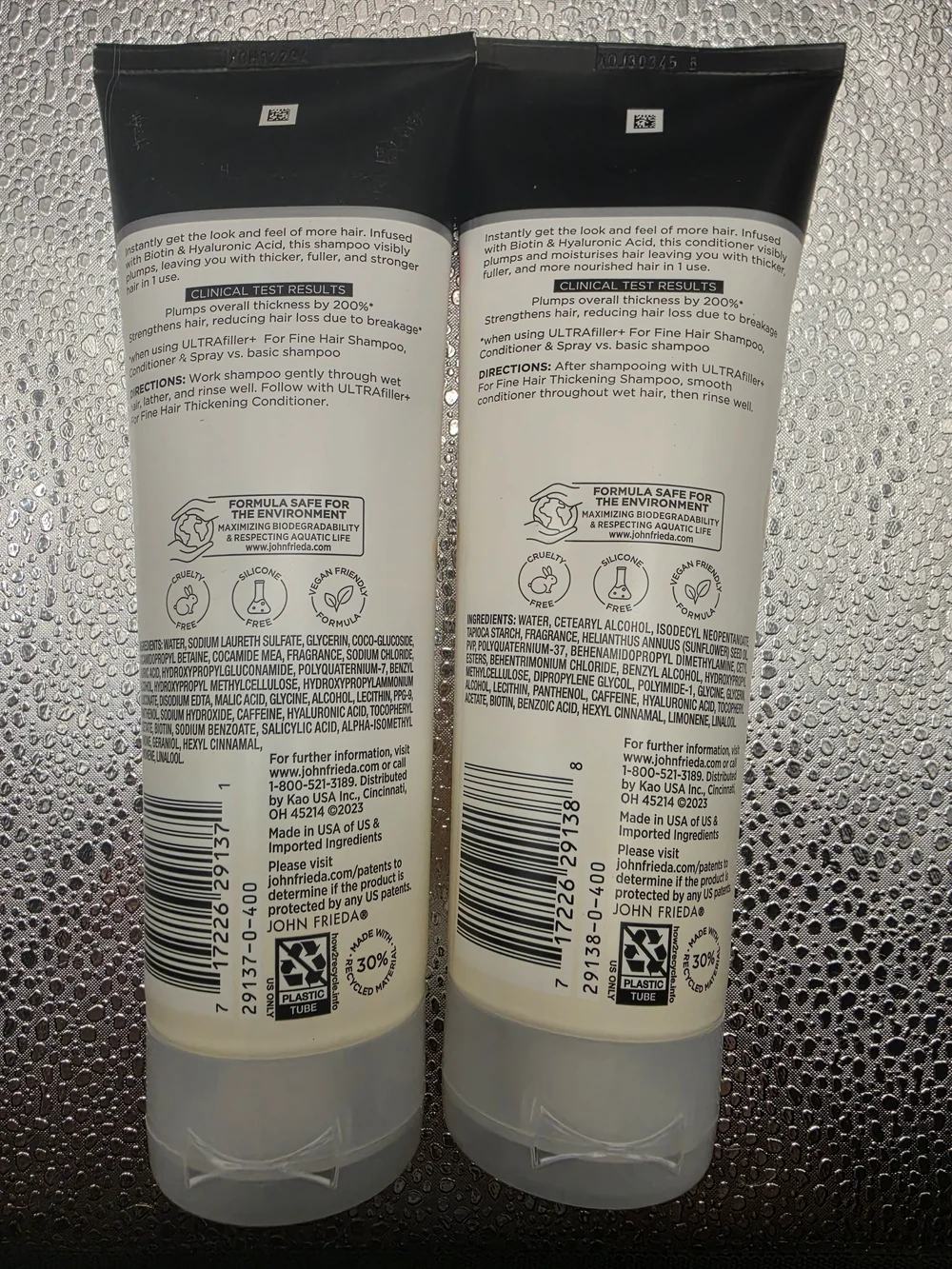 John Frieda set includes